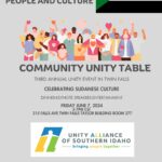 Community Unity Table Flyer